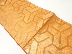 毘沙門亀甲模様織出し名古屋帯